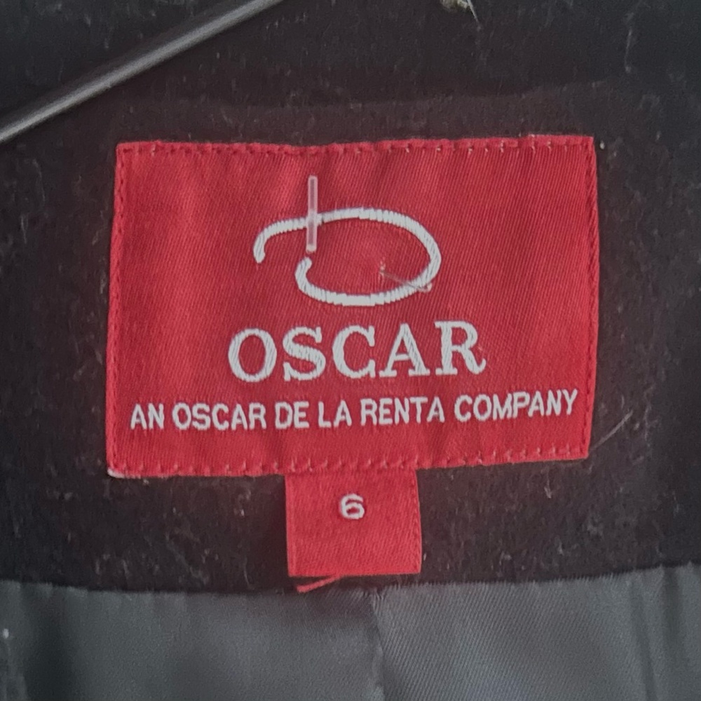 OSCAR de la RENTA stylish wool overcoat - Picture 4 of 5